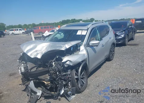 2017 Nissan Rogue Sl z USA, uszkodzony, nr VIN 5N1AT2MV6HC764695